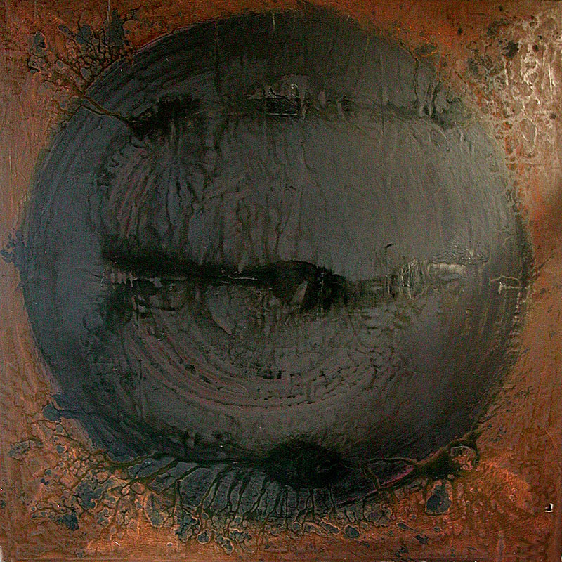 Nikola Dimitrov, Pluto, Acryl auf Leinwand, 270 x 270 cm