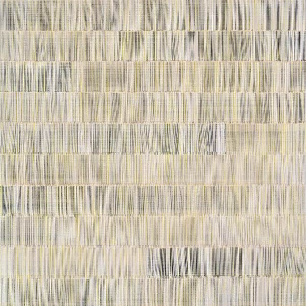 Nikola Dimitrov, KlangRaum I, 150 x 150 cm, Pigment, Bindemittel, Lösungsmittel auf Leinwand, 2013