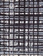 Nikola Dimitrov, Kleine Kompositionen IV, 2010, Pigment, Bindemittel, Lösungsmittel auf Karton, 21 x 16,8 cm