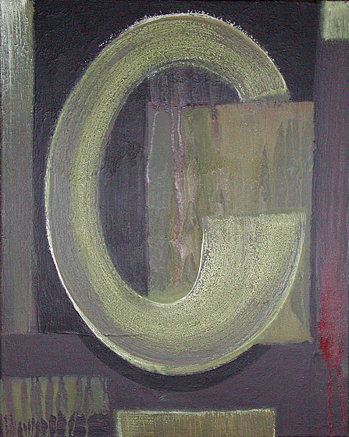 Nikola Dimitrov, Faust, Acryl auf Leinwand, 50 x 40 cm