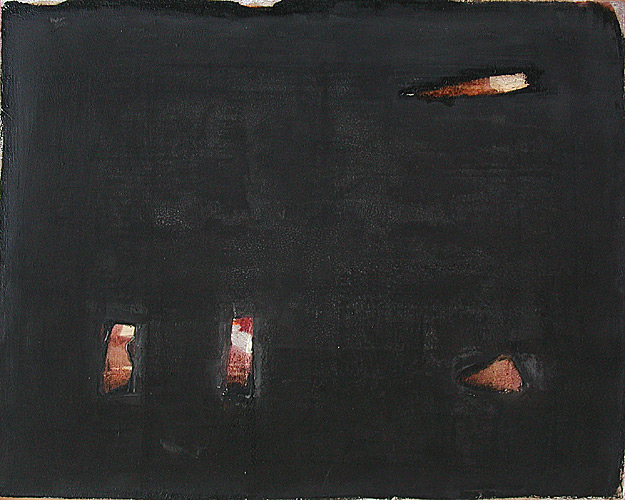 Nikola Dimitrov, 1995, o.T, Acryl, Öl und Tusche auf Leinwand, 80 x 100 cm