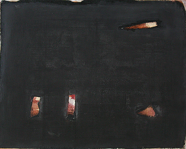 Nikola Dimitrov, 1995, o.T, Acryl, Öl und Tusche auf Leinwand, 80 x 100 cm