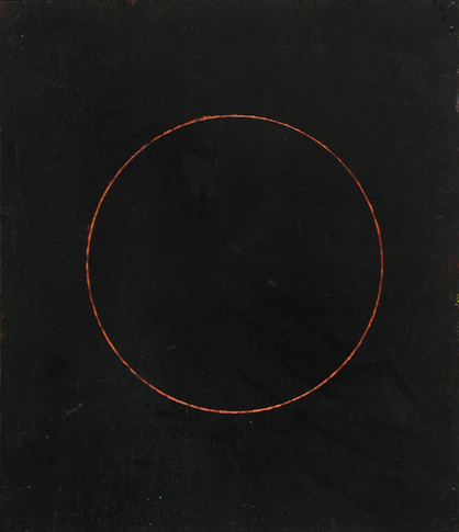 Nikola Dimitrov, 1998,o.T., Acryl auf Holz, 29 x 25 cm