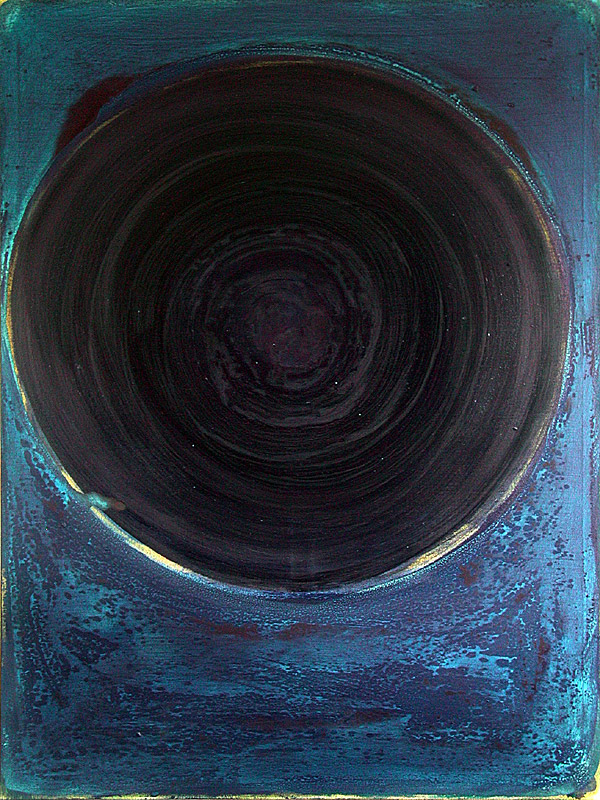 Nikola Dimitrov, 2000, Uranus, Acryl, Öl und Tusche auf Leinwand, 160 x 120 cm