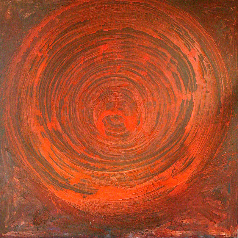 Nikola Dimitrov, Mars, Acryl auf Leinwand, 270 x 270 cm