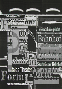 Nikola Dimitrov, Bildcollage 1981, 100 x 70 cm, Collage auf Papier