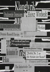 Nikola Dimitrov, Bildcollage 1987, 100 x 70 cm, Collage auf Papier