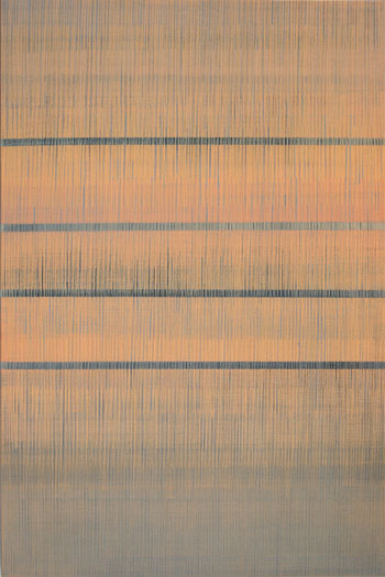 Nikola Dimitrov, Synapsen, 2008, Pigmente, Bindemittel, Lösungsmittel auf Leinwand, 150 x 100 cm