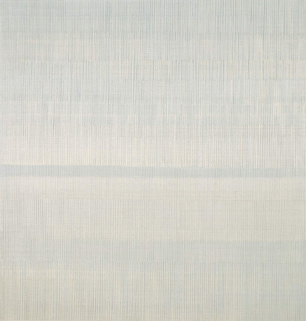 Nikola Dimitrov, Synapsen, 9 Arbeiten, 2008, je 105 x 100 cm, Pigment, Bindemittel, Lösungsmittel auf Leinwand