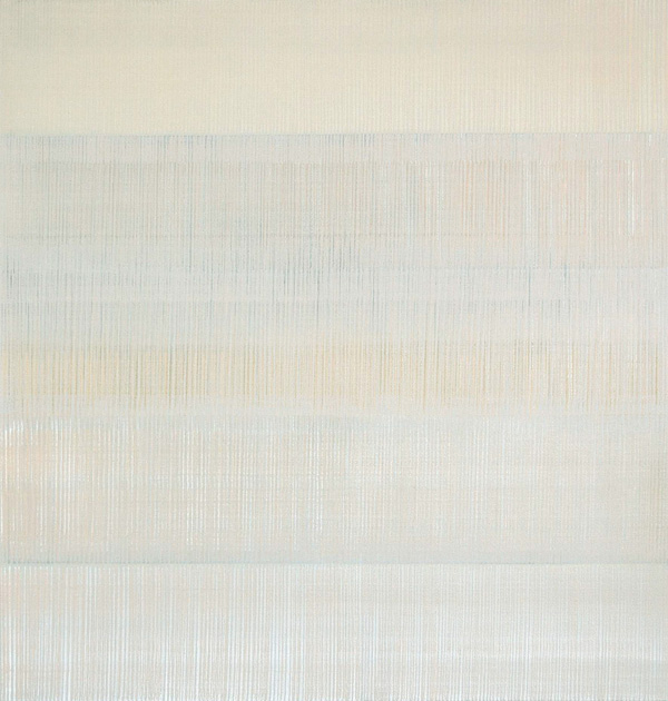 Nikola Dimitrov, Synapsen, 9 Arbeiten, 2008, je 105 x 100 cm, Pigment, Bindemittel, Lösungsmittel auf Leinwand