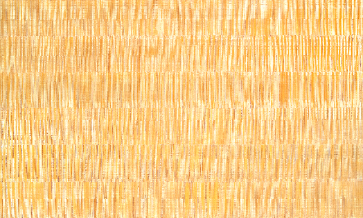 Nikola Dimitrov, Synapsen - GelbRaum, 2009, 150 x 250 cm, Pigment, Bindemittel, Lösungsmittel auf Leinwand