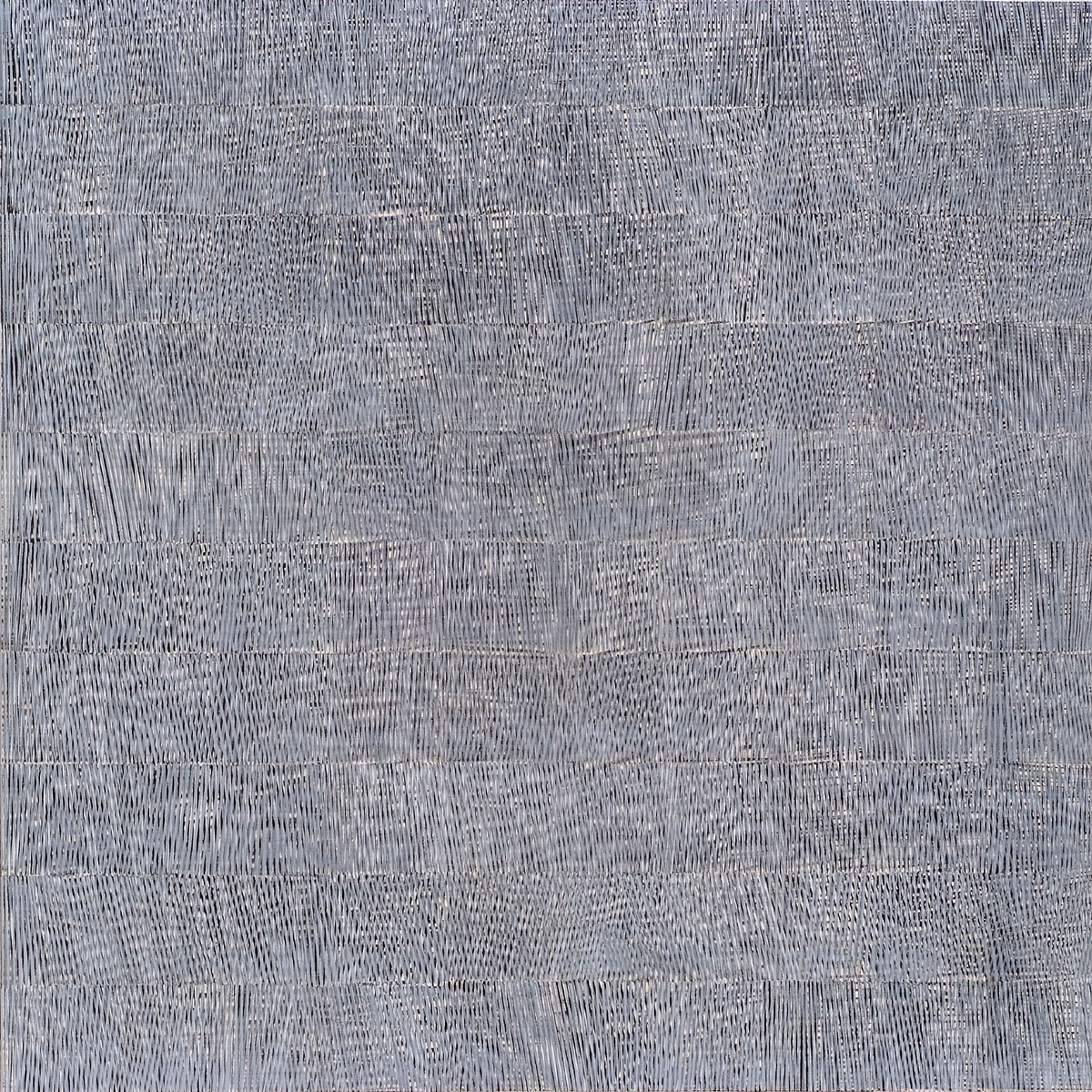 Nikola Dimitrov, Aria III, 2011, 250 x 250 cm, Pigmente, Bindemittel, Lösungsmittel auf Leinwand