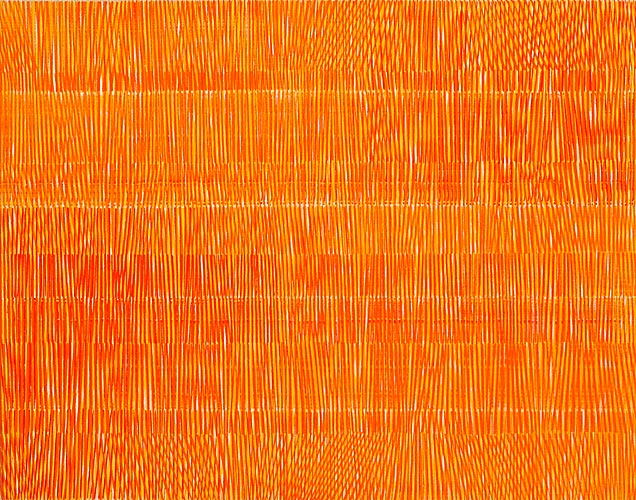 Nikola Dimitrov, Komposition VI, 2012, 110 x 140 cm, Pigmente, Bindemittel, Lösungsmittel auf Leinwand