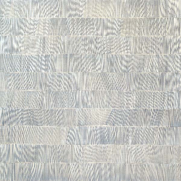 Nikola Dimitrov, artist in residence, Basel, Komposition II, 2012, 150 x 150 cm, Pigmente, Bindemittel, Lösungsmittel auf Leinwand
