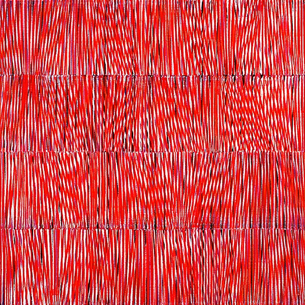 Nikola Dimitrov, Cassandra II, 2012, 100 x 100 cm, Pigment, Bindemittel, Lösungsmittel auf Leinwand