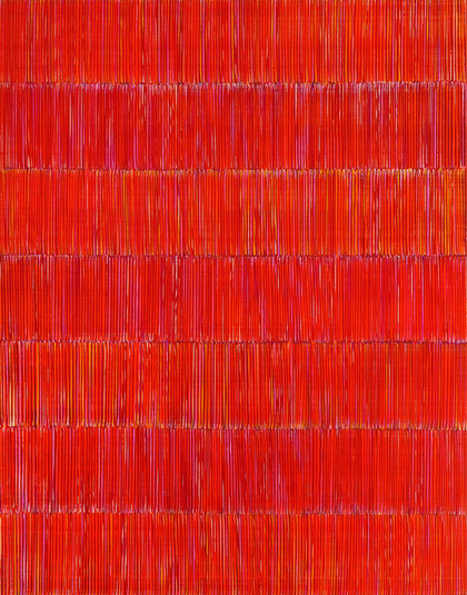 Nikola Dimitrov, Cassandra II, 2012, 140 x 110 cm, Pigment, Bindemittel, Lösungsmittel auf Leinwand
