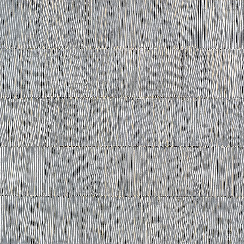 Nikola Dimitrov, Komposition IV, 100 x 10 cm, Pigment, Bindemittel, Lösungsmittel auf Leinwand, 2013