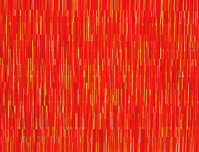Nikola Dimitrov, KlangRaum XI, 130 x 170 cm, Pigment, Bindemittel, Lösungsmittel auf Leinwand, 2013