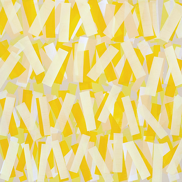 Nikola Dimitrov, KlangRaum I, 140 x 140 cm, Pigment, Bindemittel, Lösungsmittel auf Leinwand, 2013