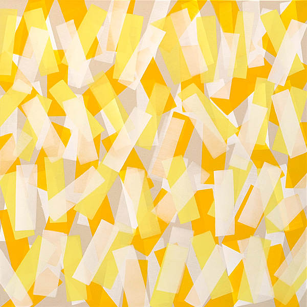 Nikola Dimitrov, KlangRaum V, 140 x 140 cm, Pigment, Bindemittel, Lösungsmittel auf Leinwand, 2013