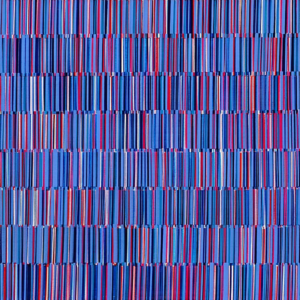 Nikola Dimitrov, BlauerKlangraum, 160 x 160 cm, Pigment, Bindemittel, Lösungsmittel auf Leinwand, 2013