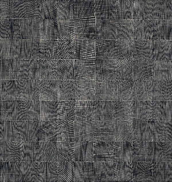 Nikola Dimitrov, Klangraum III,180 x 170 cm, Pigment, Bindemittel, Lösungsmittel auf Leinwand, 2013