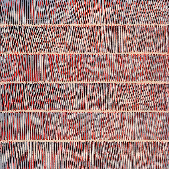 Nikola Dimitrov, Cassandra II, 2013, 50 x 50 cm, Pigment, Bindemittel, Lösungsmittel auf Leinwand