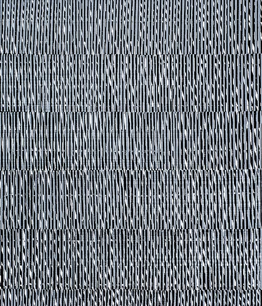 Nikola Dimitrov, Nachtstimmung, 2014, Pigmente, Bindemittel, Lösungsmittel auf Leinwand, 105 x 90 cm