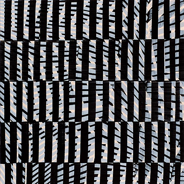 Nikola Dimitrov, KlangImprovisation II, Pigmente, Bindemittel, Lösungsmittel auf Leinwand, 70 x 70 cm, 2014