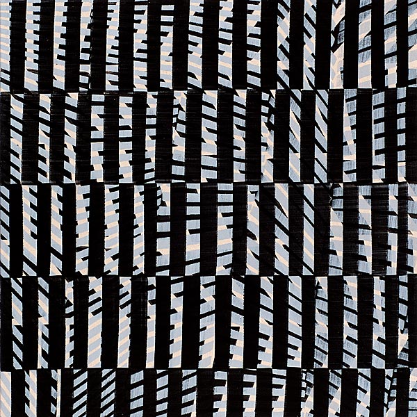 Nikola Dimitrov, KlangImprovisation II, Pigmente, Bindemittel, Lsungsmittel auf Leinwand, 70 x 70 cm, 2014