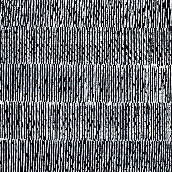 Nikola Dimitrov, KlangImprovisation, 2014, Pigmente, Bindemittel, Lösungsmittel auf Leinwand, 70 x 70 cm