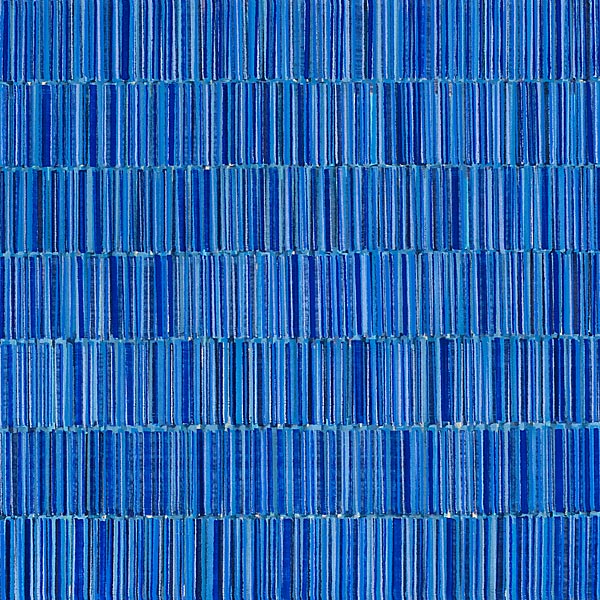 Nikola Dimitrov, FarbRaum Blau, 2014, Pigmente, Bindemittel, Lösungsmittel auf Leinwand, 70 x 70 cm