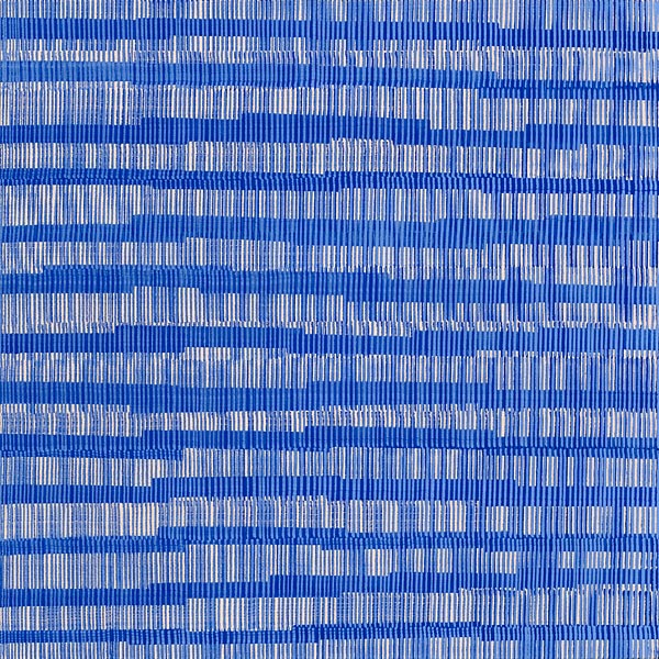 Nikola Dimitrov, FarbRaum Blau, 2014, Pigmente, Bindemittel, Lösungsmittel auf Leinwand, 70 x 70 cm