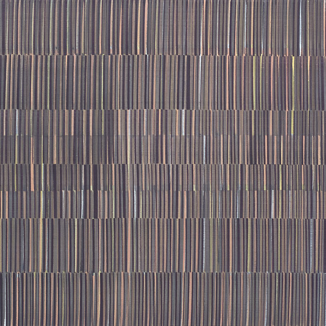 Nikola Dimitrov, Komposition II, 2015, Pigmente, Bindemittel, Lösungsmittel auf Leinwand, 120 x 120 cm