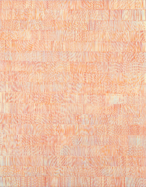 Nikola Dimitrov, Komposition II, 2015, Pigmente, Bindemittel, Lösungsmittel auf Leinwand, 140 x 110 cm