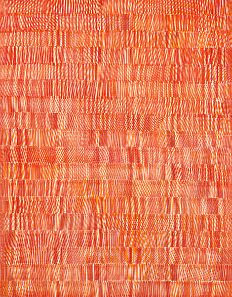 Nikola Dimitrov, Komposition III, 2015, Pigmente, Bindemittel, Lösungsmittel auf Leinwand, 140 x 110 cm