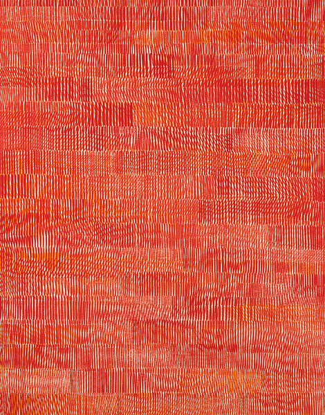 Nikola Dimitrov, Komposition IV, 2015, Pigmente, Bindemittel, Lösungsmittel auf Leinwand, 140 x 110 cm