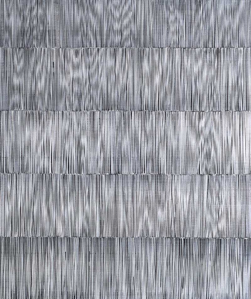 Nikola Dimitrov, KlangRaum I, 2016, Pigmente, Bindemittel, Lösungsmittel auf Leinwand, 190 x 160 cm