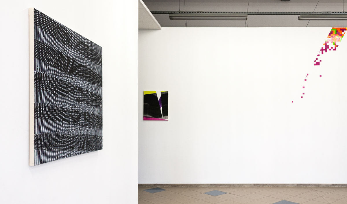 DIFFERENT ECHOES / Nikola Dimitrov, Friedhelm Falke, Ekkehard Neumann, Sigrún Ólafsdóttir, Elly Valk-Verheijen, Annette Wesseling / Ausstellung in der Galerie Meno Forma, Kaunas/Litauen