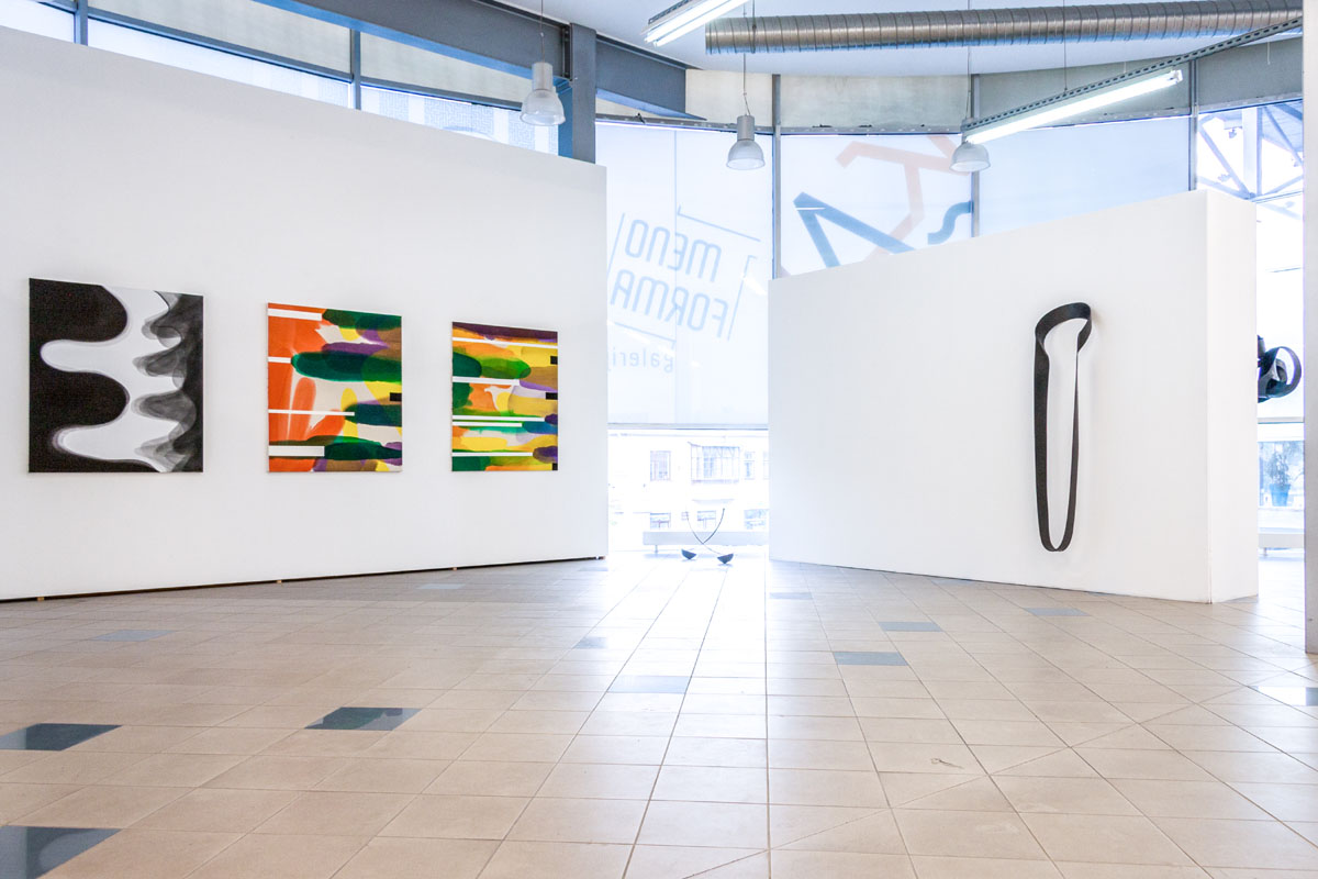 DIFFERENT ECHOES / Nikola Dimitrov, Friedhelm Falke, Ekkehard Neumann, Sigrn lafsdttir, Elly Valk-Verheijen, Annette Wesseling / Ausstellung in der Galerie Meno Forma, Kaunas/Litauen