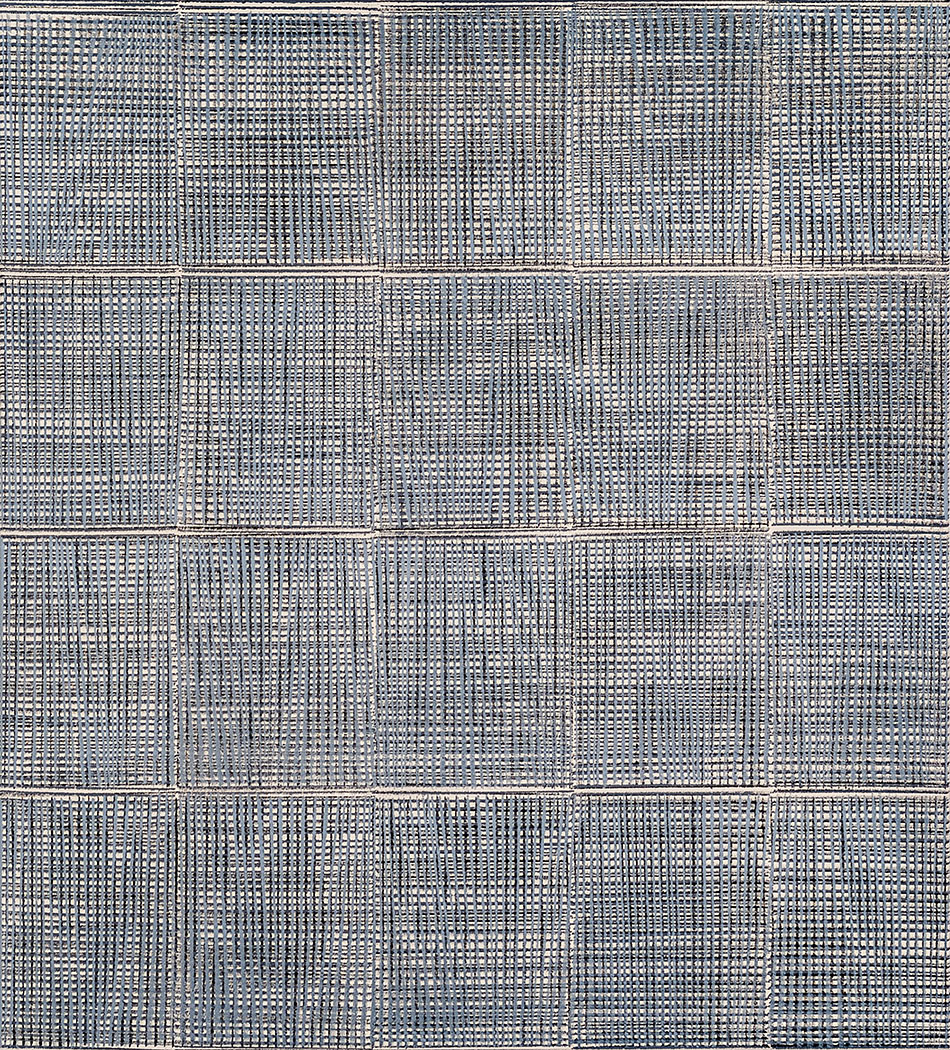 Nikola Dimitrov, Komposition II, 2016, Pigmente, Bindemittel, Lösungsmittel auf Leinwand, 105 x 95 cm
