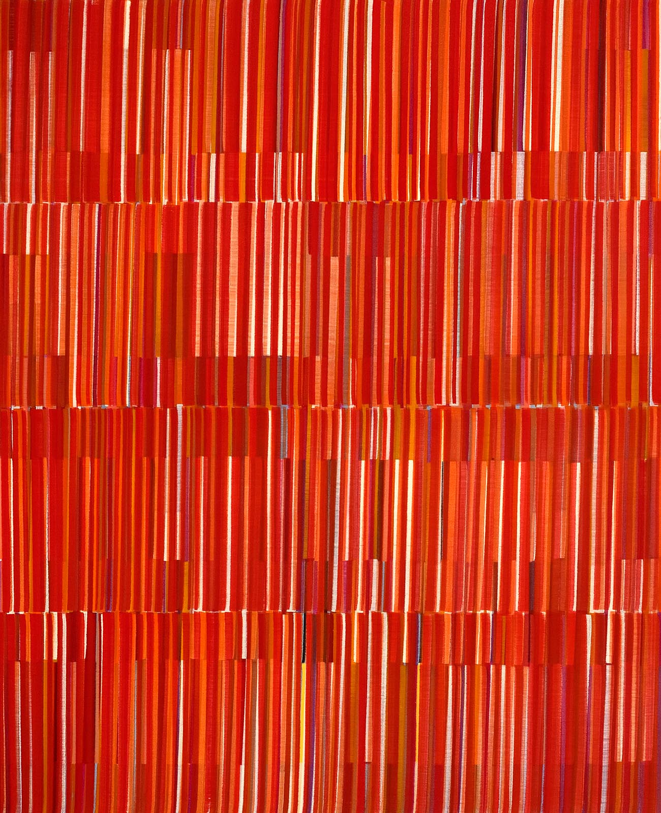 Nikola Dimitrov, Komposition I, 2016, Pigmente, Bindemittel, Lösungsmittel auf Leinwand, 160 x 130 cm