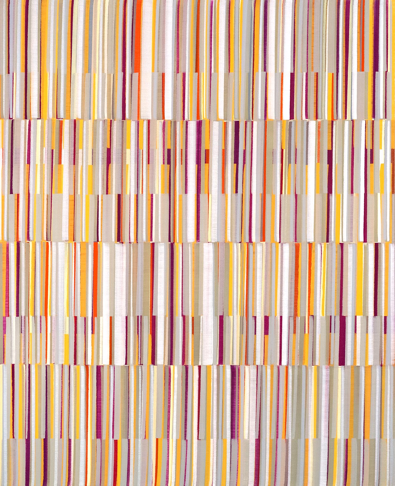 Nikola Dimitrov, Komposition II, 2016, Pigmente, Bindemittel, Lösungsmittel auf Leinwand, 160 x 130 cm