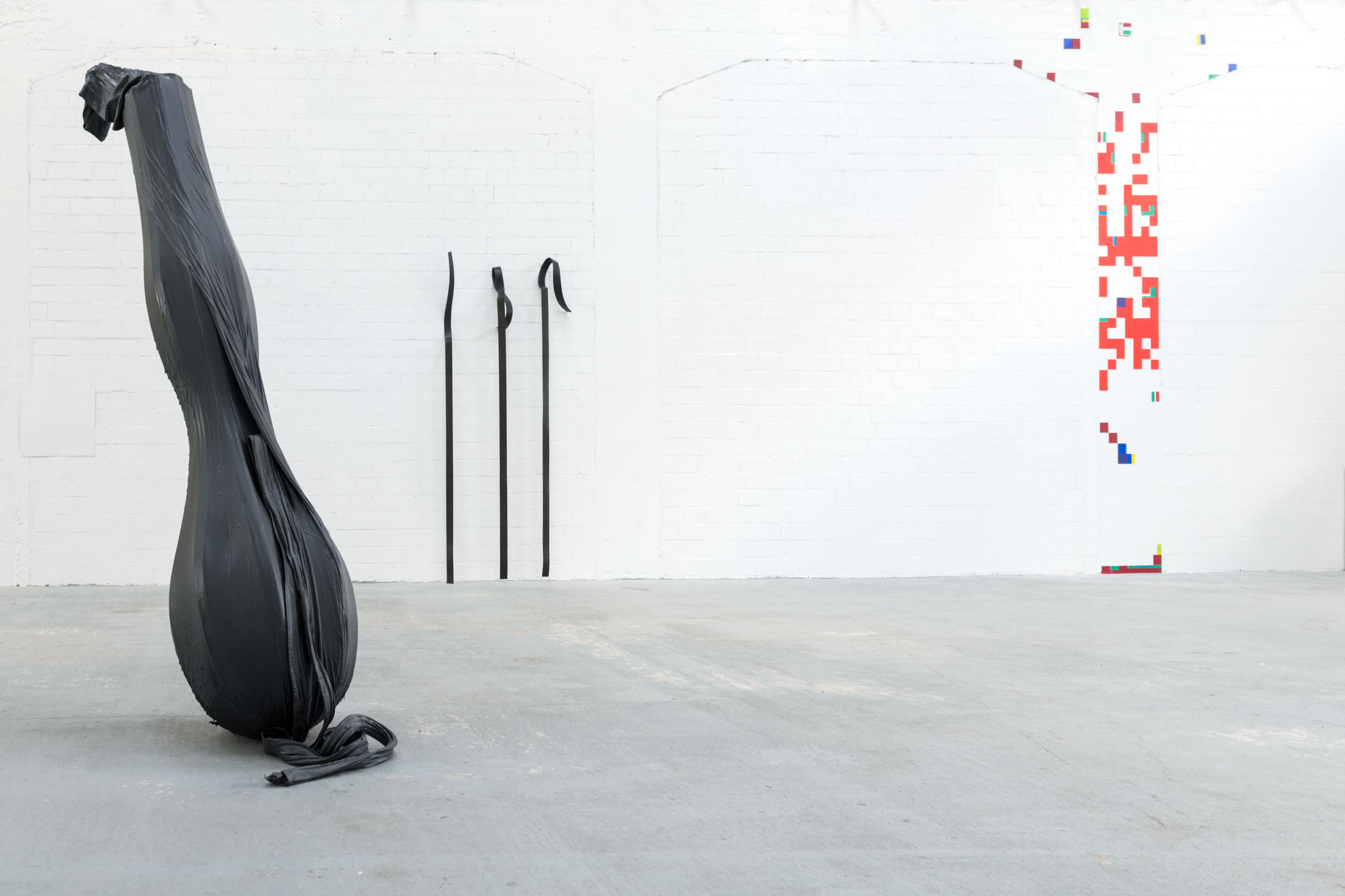 Different Echoes in der Ausstellungshalle Am Hawerkamp 31, Mnster / Nikola Dimitrov, Friedhelm Falke, Ekkehard Neumann, Sigrn lafsdttir, Elly Valk-Verheijen, Annette Wesseling