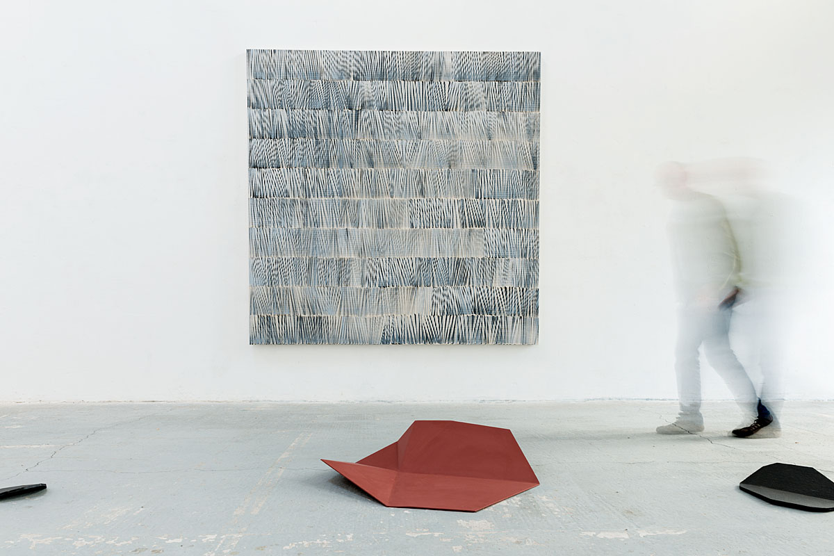 Different Echoes in der Ausstellungshalle Am Hawerkamp 31, Mnster / Nikola Dimitrov, Friedhelm Falke, Ekkehard Neumann, Sigrn lafsdttir, Elly Valk-Verheijen, Annette Wesseling