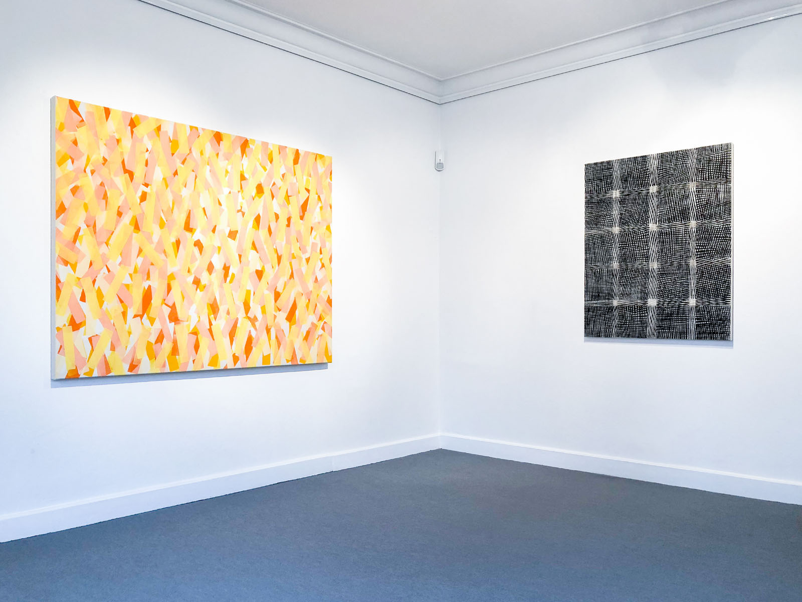 DUO Ausstellung mit Nikola Dimitrov + Sigrn lafsdttir in der Galerie Fetzer