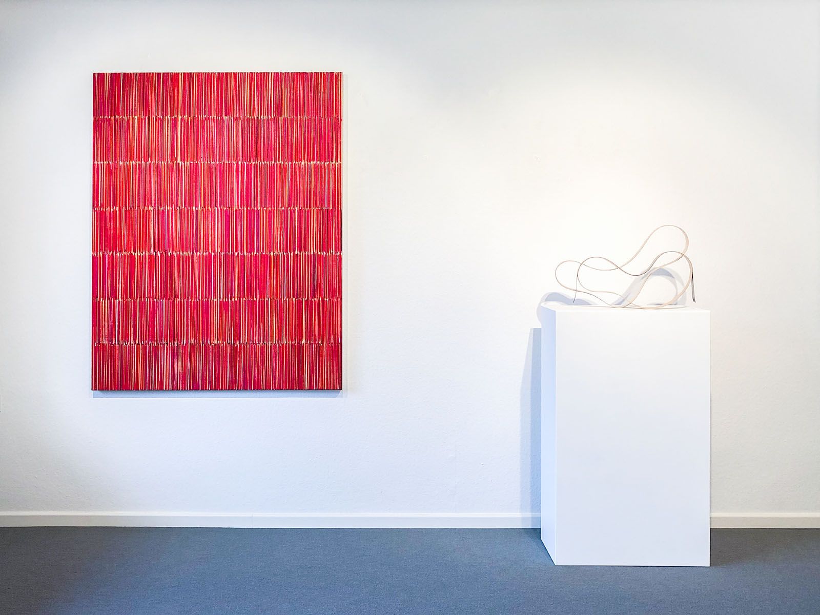 DUO Ausstellung mit Nikola Dimitrov + Sigrn lafsdttir in der Galerie Fetzer