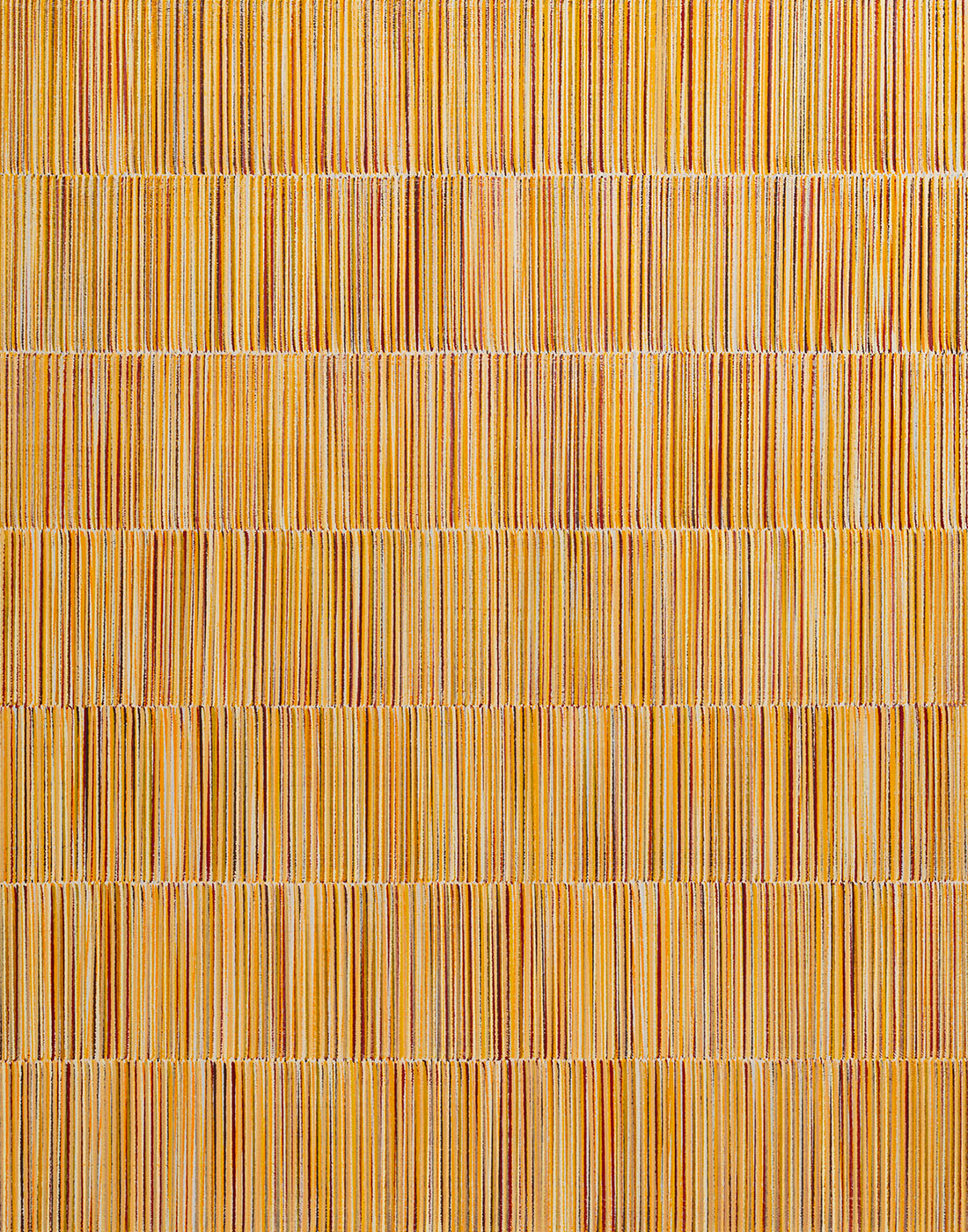 Nikola Dimitrov, FarbKlang I, 2019, Pigmente, Bindemittel auf Leinwand, 140 × 110 cm