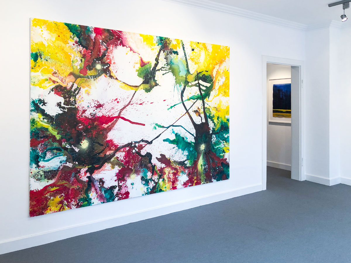 Galerie Fetzer zeigt Arbeiten von: Nicholas Bodde, Thomas Deyle, Nikola Dimitrov, Friedhelm Falke, Gnther Frg, Rasso Hecker, Imi Knoebel, Bim Koehler, Sigrn lafsdttir, Susanne Sthli, Markus F. Strieder, Bernd Zimmer