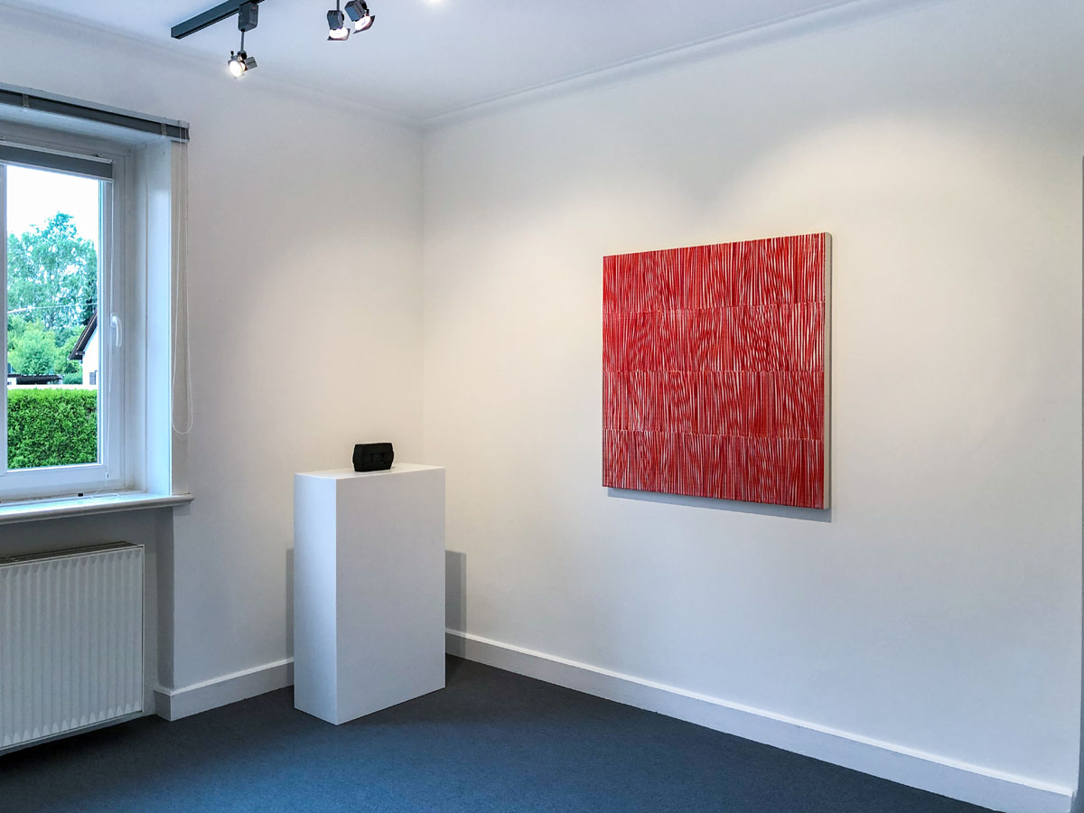 Galerie Fetzer zeigt Arbeiten von: Nicholas Bodde, Thomas Deyle, Nikola Dimitrov, Friedhelm Falke, Gnther Frg, Rasso Hecker, Imi Knoebel, Bim Koehler, Sigrn lafsdttir, Susanne Sthli, Markus F. Strieder, Bernd Zimmer
